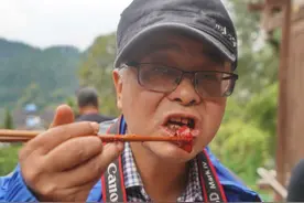 贵州人的日常下酒菜，连东北汉子都不敢吃，原材料让胆小者变脸色图片