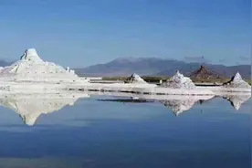 玻利维亚乌尤尼盐沼？？？不是啦，青海茶卡“天空之境”图片