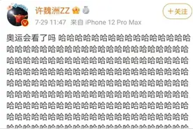 网友疯狂@古川雄辉！许魏洲也玩梗：奥运会看了吗图片