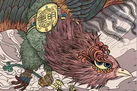 中国上古神鸟，不但能驱邪，还是贤德之鸟，传说舜就是它的化身图片