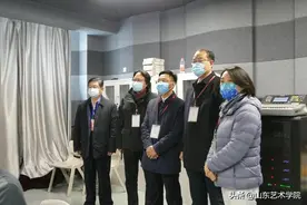 山东省教育厅领导来山东艺术学院巡视检查招生考试工作图片