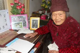 2015年，湖南109岁抗战女兵提出一个心愿，政府得知后：立即安排图片