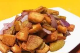 哇哦，超级好吃的孜然豆腐，简单好学哦图片