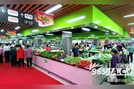 合肥包河区星光菜市场投用 智慧型购物线上线下均可买菜图片