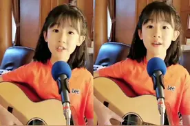 陆毅女儿愈发像鲍蕾，贝儿12岁腿真瘦成筷子！肉都长爸爸身上了图片