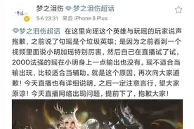 梦泪直言“瑶是个垃圾”，只是想说瑶在某些环境确实没用图片