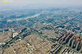 城视揭阳丨新河上方看东山图片