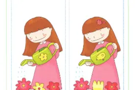 找不同游戏200多页，3~6岁必备，孩子坚持训练专注力提高图片