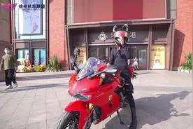 首次！徐州国庆摩托车展！女骑士真帅图片