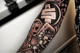 30张写实花臂纹身作品欣赏图片