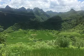 一路风光如画的桂南自驾最后一站：“山水小桂林”靖西图片