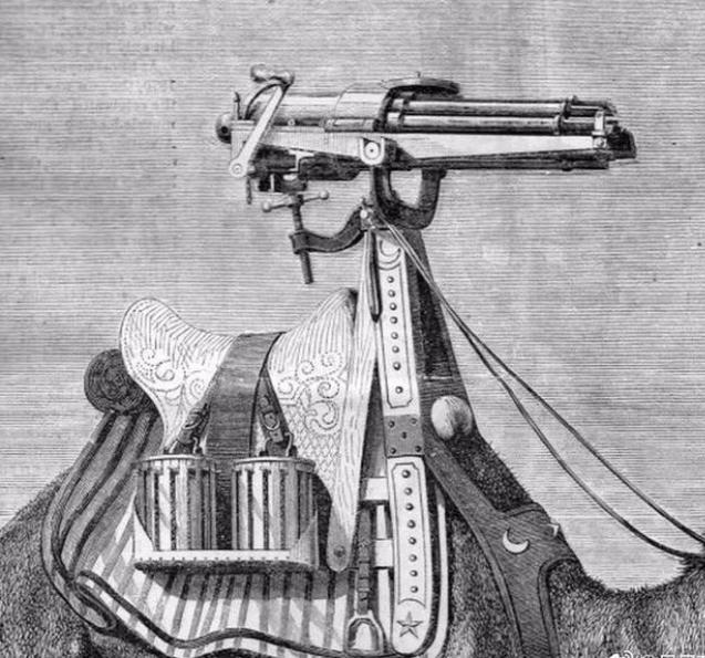 骆驼背上的枪炮，现实版的合金弹头