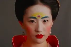 刘亦菲花木兰试妆照曝光 露少女青涩更有英气男装图片