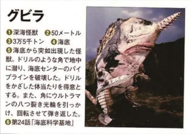 初代奥特曼怪兽图鉴