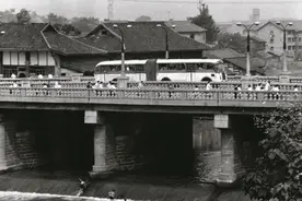 成都的一座砖砌石拱桥，地铁就从桥下穿过，你知道它叫什么桥吗？图片
