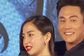 已婚却不避嫌？杜淳亲密搂杨颖脖子，手放的位置也让网友直呼油腻图片