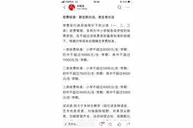 西安73所民办学校收费标准出来了，民办好还是公办好？图片