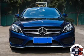 性能大幅度提升！奔驰C级高配大灯升级几何多光束LED大灯图片