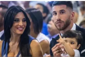 球星拉莫斯的隐秘情史，交往多个性感女友，妻子比自己大8岁图片