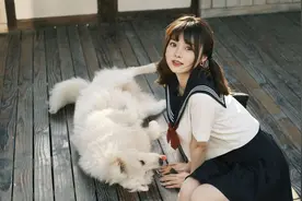 JK少女丨只要有想见的人，就一定不会孤单图片
