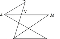 八上数学几何题，善用“蝴蝶模型”——学霸的解题思路图片