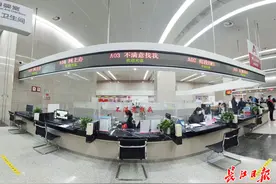 网办不断档、窗口延时办，武汉政务服务春节不打烊图片