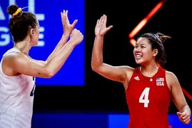 “完爆”王梦洁！美国女排华裔自由人太强 她也姓王图片