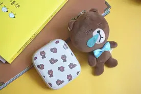 素乐的布朗熊IP联名款 无线充电宝图片