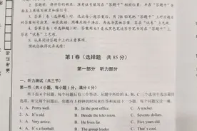 2020年武汉中考英语试卷及答案图片