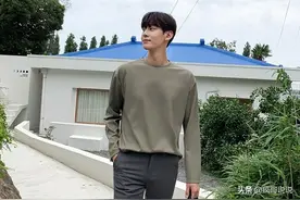 韩剧长腿欧巴的秘诀，简单纯色又帅气时尚，分享一些纯色穿搭图片