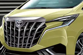 丰田埃尔法又换脸！2022款提前看，像变形金刚图片