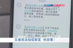 咋回事？交通违法处理了 还在短信通知呢？交警七分局来解释