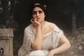 法国画家，查尔斯·阿玛布尔·勒努瓦，油画作品欣赏图片