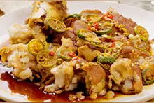 脆皮猪手，皮脆酥香，微辣，肥而不腻，简单做法图片