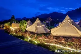 在柳州露营地里觅冬趣图片