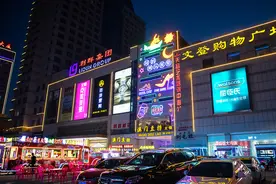商业升级新地标！威海文登特色网红夜市-利群潮玩夜巷来了图片