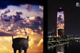 新华社：郑州“大玉米”用光影献礼建党百年，大美视频刷屏全国图片