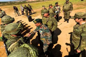 印度洋不平静，印度与俄罗斯联合演练准备对付谁？图片