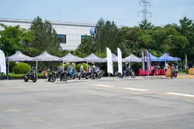 有试、有学、有赛！宗申摩托海淀驾校试驾会就是这么精彩图片