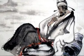李白青年时期所作的一首诗，开头一句就是千古名句，令人振奋图片