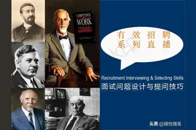 有效招聘：面试问题设计与提问技巧图片