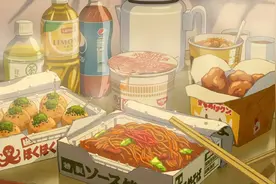 网友制作“定格动画”，评论：一堆纸片韩式美食，为何我会流口水图片