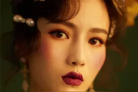 广西彩妆学校作品：油画妆容造型图片