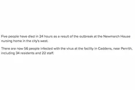 24小时5人死亡！悉尼养老院爆聚集感染56人确诊！有人食不果腹，有人活活病死！图片