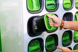 电动车骑到半路没电咋整？杭州街头有了这些绿色巨型“充电宝”图片