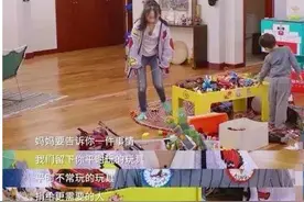 霍思燕的育儿观：尊重孩子的决定，从不强迫孩子分享图片