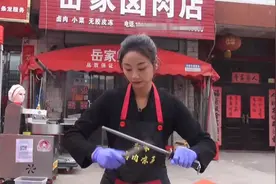 河南26岁美女卖猪肉走红：我有3个孩子，丈夫有钱但不当全职太太图片