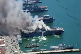 八药煎熬：水下爆炸大战略，能完全摧毁高桩式码头，要登岛作战？图片