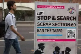 英国统计数据：身处英国的黑人被警察盘查可能性为白人九倍图片