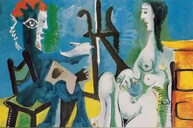 毕加索全集，是的，毕加索的好些画这都有，一次看够吧图片